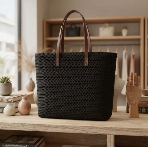 Bolso De Playa Rafia