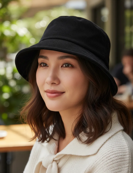 Bucket Hat De Cotelé