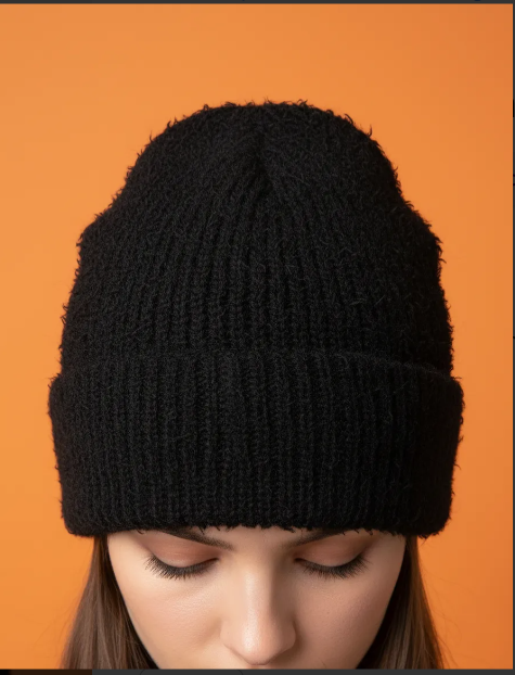 Gorro De Lana Beanie Liso Sherpa