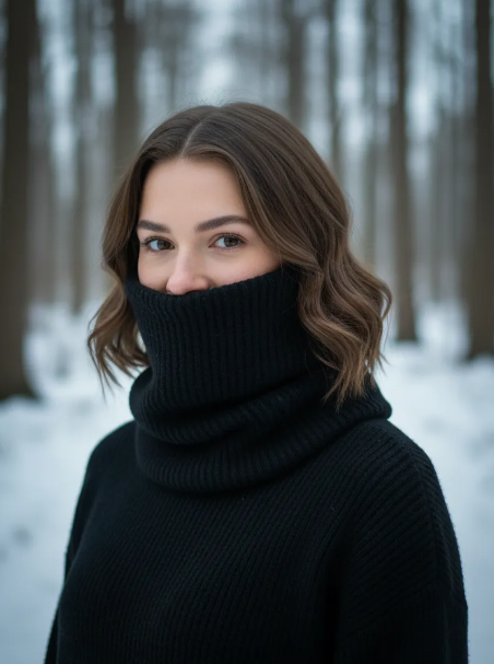 Cuello Punto Canalé de Lana | Cuello Unisex Invierno | MIGMA
