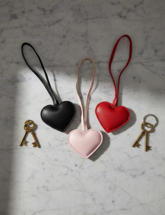 Llavero Charm Para Bolso Corazón