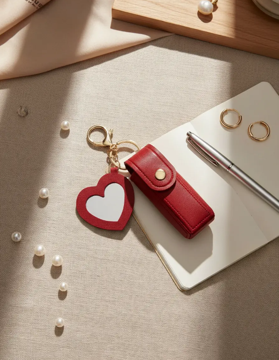 Charm Porta Labial con Espejo | Bag Charm | MIGMA