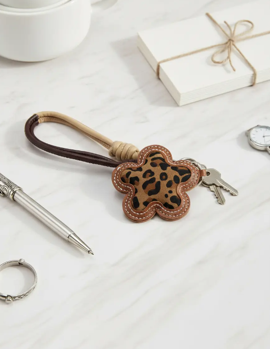 Charm Flor Animal Print | Bag Charm para Cartera | MIGMA