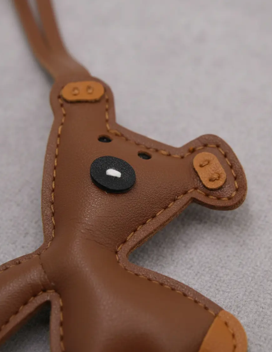 Charm Osito Teddy Café | Bag Charm para Cartera | MIGMA