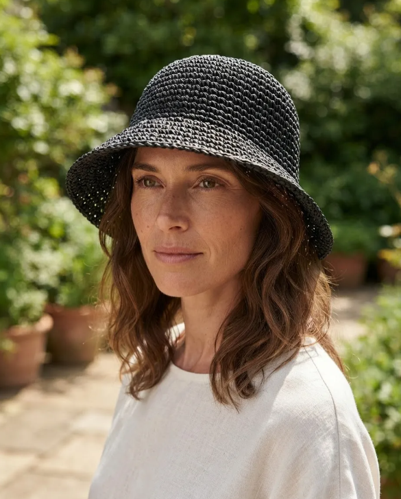 Bucket Hat de Rafia Unisex | MIGMA Chile