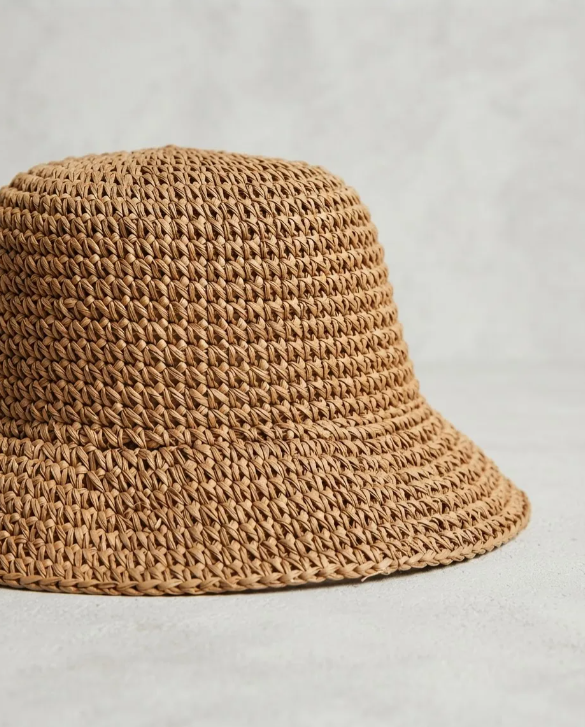Bucket Hat de Rafia Unisex | MIGMA Chile