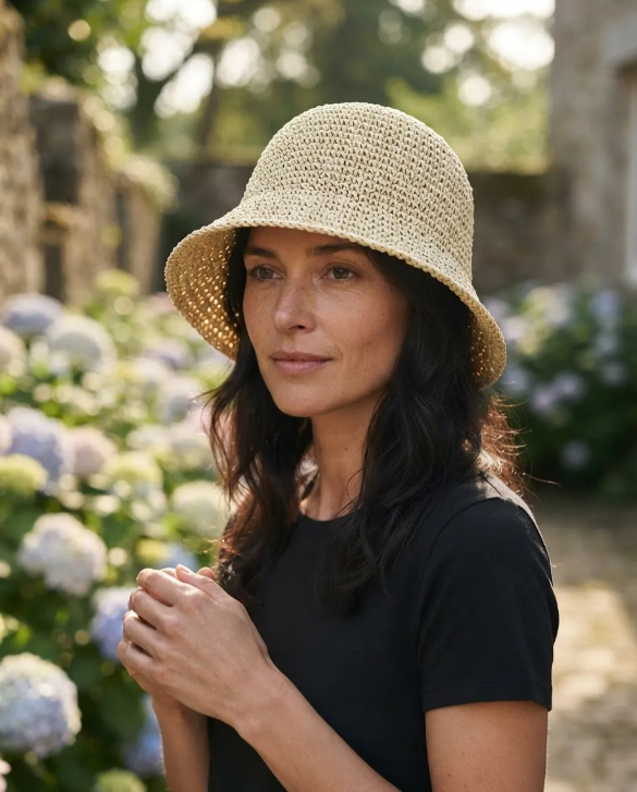 Bucket Hat de Rafia Unisex | MIGMA Chile
