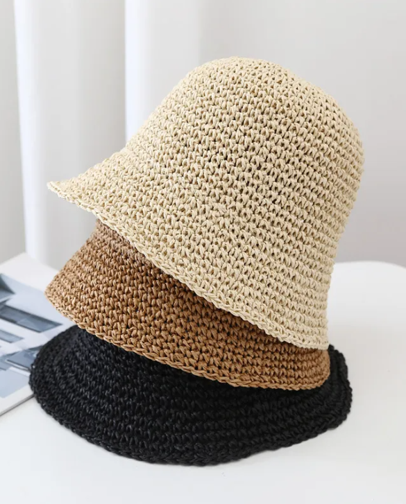Bucket Hat de Rafia Unisex | MIGMA Chile
