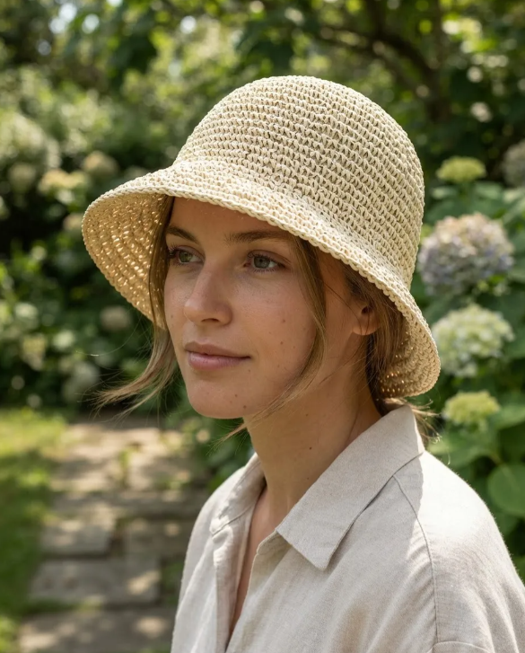 Bucket Hat de Rafia Unisex | MIGMA Chile